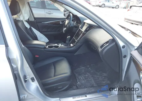 2019 Infiniti Q50 3.0T Luxe from USA, damaged, VIN JN1EV7ARXKM555145